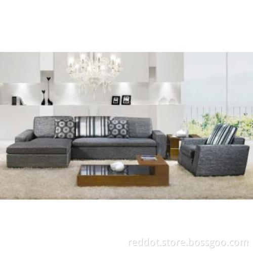 Modern Style Fabric Sofa Suite, Living Room Furniture